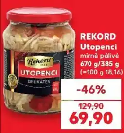 Kaufland Rekord utopenci nabídka
