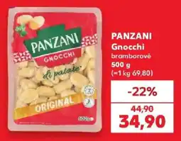 Kaufland Panzani gnocchi bramborové nabídka