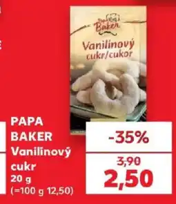 Kaufland Papa Baker Vanilinový cukr nabídka