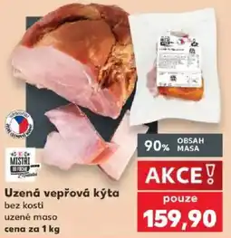 Kaufland Mistrí bez fociu uzená vepřová kýta nabídka