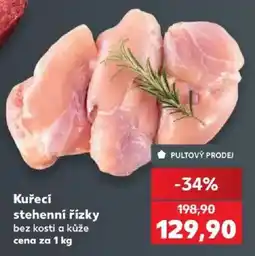 Kaufland Kuřecí stehenní řízky nabídka