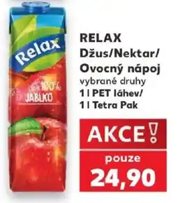 Kaufland Relax Džus/Nektar/Ovocný nápoj nabídka