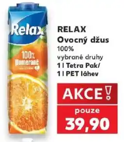 Kaufland Relax Ovocný džus nabídka