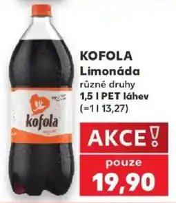 Kaufland Kofola limonáda nabídka