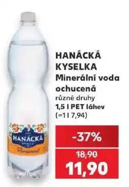 Kaufland Hanácká kyselka nabídka