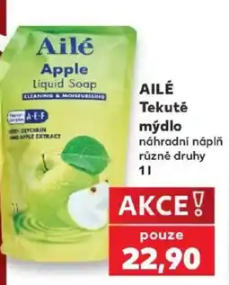 Kaufland Ailé tekuté mýdlo nabídka