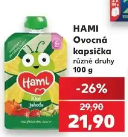Kaufland Hami ovocná kapsička nabídka