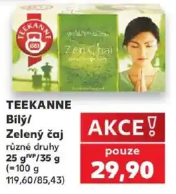 Kaufland Teekanne bílý/zelený čaj nabídka