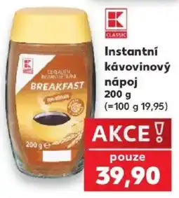 Kaufland K Classic instantní kávovinový nápoj nabídka