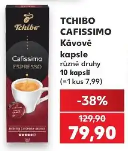 Kaufland Tchibo Caffissimo nabídka