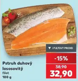 Kaufland Pstruh duhový lososovitý filet nabídka