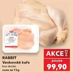 Kaufland Rabbit venkovské kuře nabídka