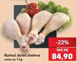 Kaufland Kuřecí dolní stehna nabídka