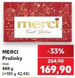 Kaufland Merci pralinky mix nabídka