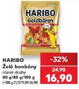 Kaufland Haribo želé bonbóny nabídka