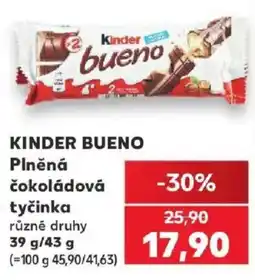 Kaufland Kinder bueno nabídka