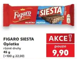 Kaufland Figaro siesta oplatka nabídka