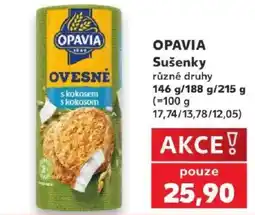 Kaufland Opavia ovesné s kokosem nabídka