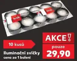 Kaufland krab illuminační svíčky nabídka