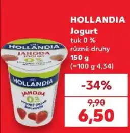 Kaufland Hollandia jogurt nabídka