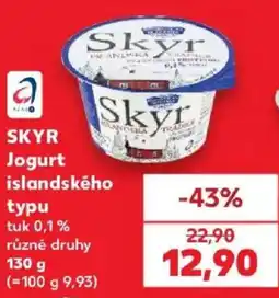 Kaufland Skyr jogurt islandského typu nabídka