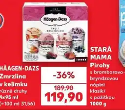 Kaufland Häagen-Dazs Zmrzlina v kelímku nabídka