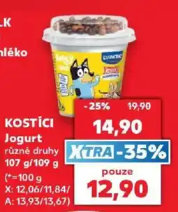 Kaufland Danone Kostíci Jogurt nabídka