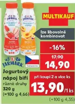 Kaufland Jarmark jogurtový nápoj bifí nabídka