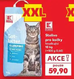 Kaufland K Classic stelivo pro kočky nabídka