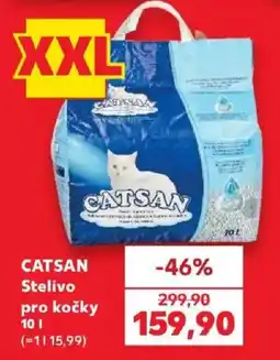 Kaufland Catsan stelivo pro kočky nabídka
