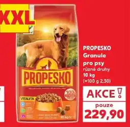Kaufland Propesko Granule pro psy nabídka