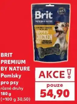 Kaufland Brit premium by nature pamlsky pro psy nabídka