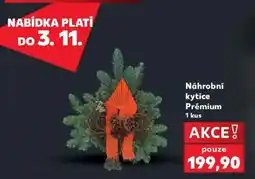 Kaufland Náhrobní kytice Prémium nabídka