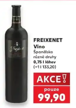 Kaufland Freixenet Víno nabídka