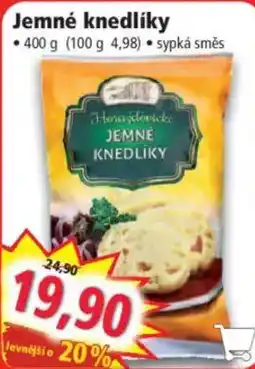 Norma Horná Slavkovice jemné knedlíky nabídka