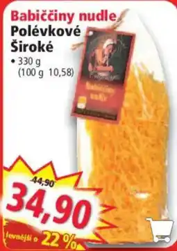 Norma Babiččiny nudle Polévkové Široké nabídka