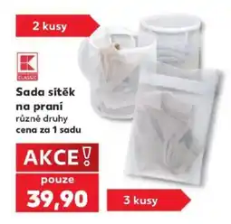 Kaufland K Classic sada sítěk na praní nabídka