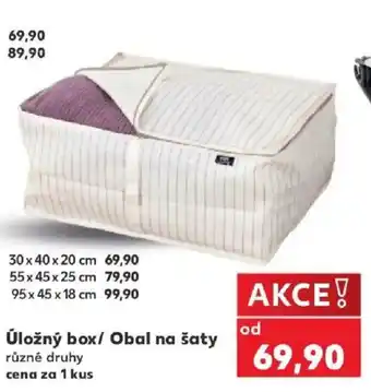 Úložný box/ Obal na šaty