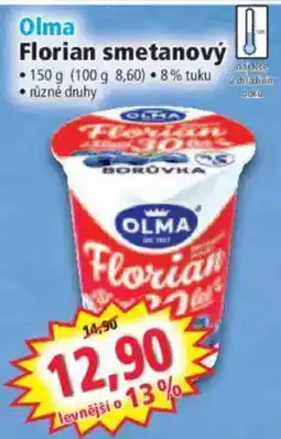 Norma Olma Florian smetanový nabídka