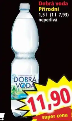 Norma Dobrá voda neperlivá nabídka