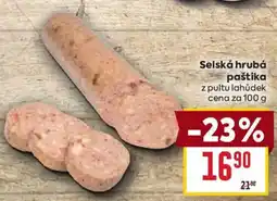 Billa Selská hrubá paštika nabídka