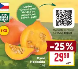 Billa Dýně Hokkaido nabídka