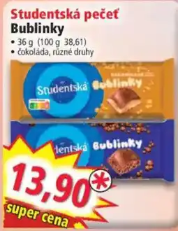 Norma Studentská Bublinky nabídka