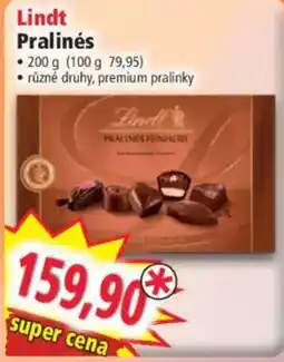 Norma Lindt Pralinés nabídka