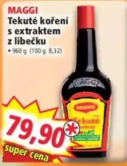 Norma Maggi tekuté koření s extraktem z libečku nabídka