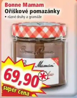 Norma Bonne Mamam Oříškové pomazánky nabídka