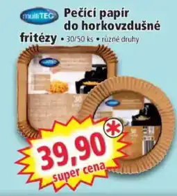 Norma multitec pečící papír do horkovzdušné fritezy nabídka