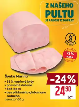 Billa Šunka Marina nabídka