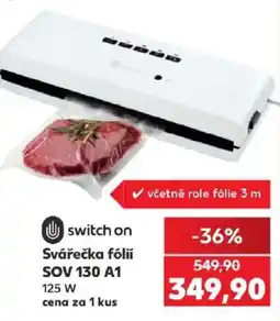 Kaufland switch on Svářečka fólií SOV 130 A1 125 W nabídka