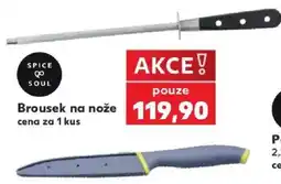 Kaufland Spice Soul brousek na nože nabídka